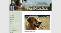 Desktop Screenshot of hundeglueck.eu
